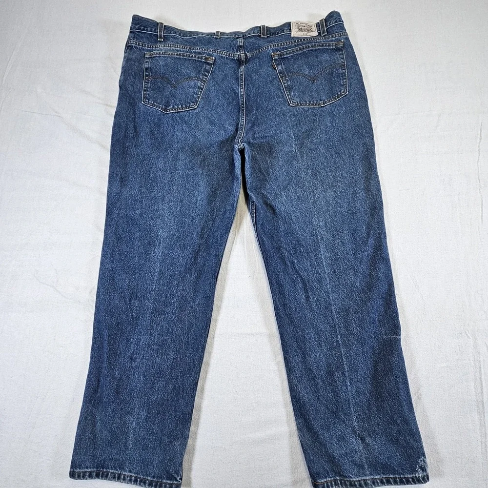 Levi's 540 Jean Mens 50 x 30 Relaxed Fit Denim Brown Tab Mexico Vintage